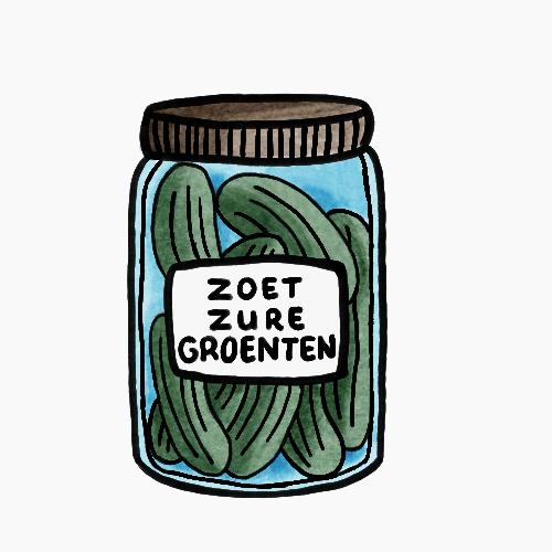 Zoet zure groenten recept Huis On Wheels
