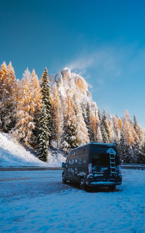 Huis On wheels Dolomites
